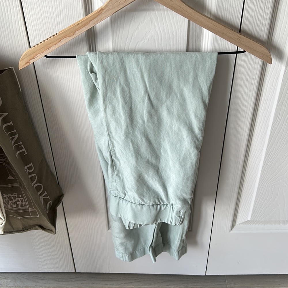 COS Mint Green Linen Trousers - Picture 12 of 13